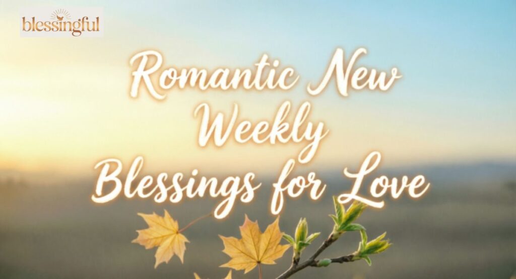 Romantic New Weekly Blessings for Love