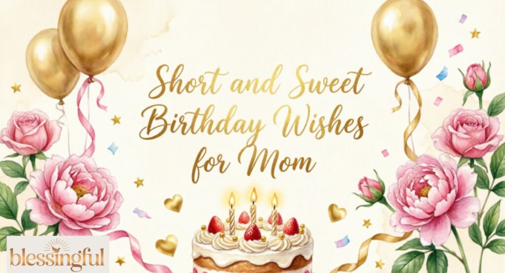 Short and Sweet Birthday Wishes for Mom