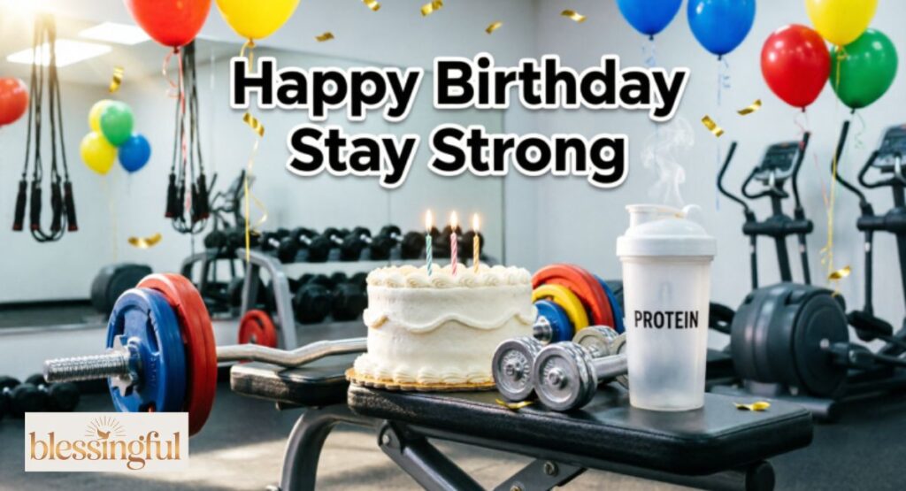 Short Birthday Wishes for Gym Lovers