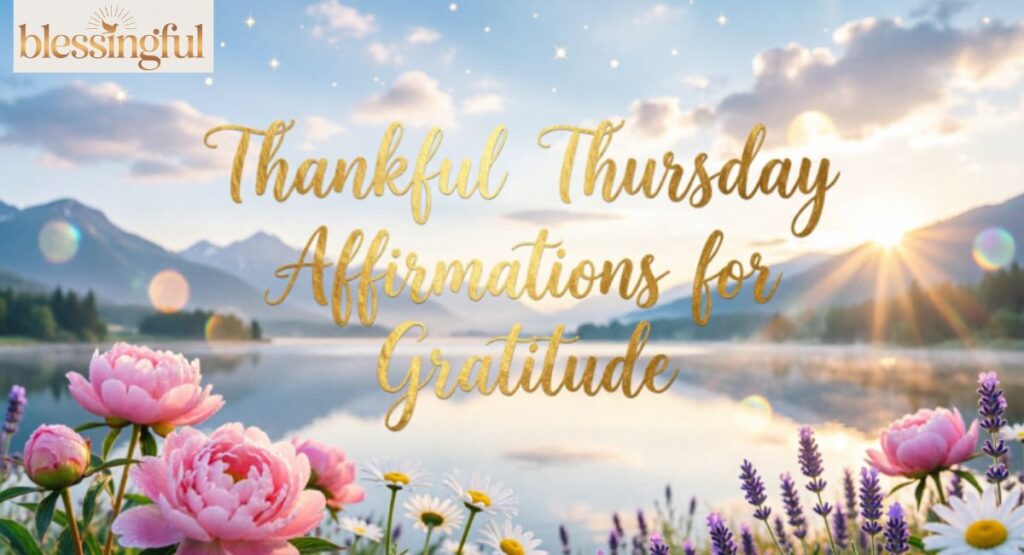 Thankful Thursday Affirmations for Gratitude