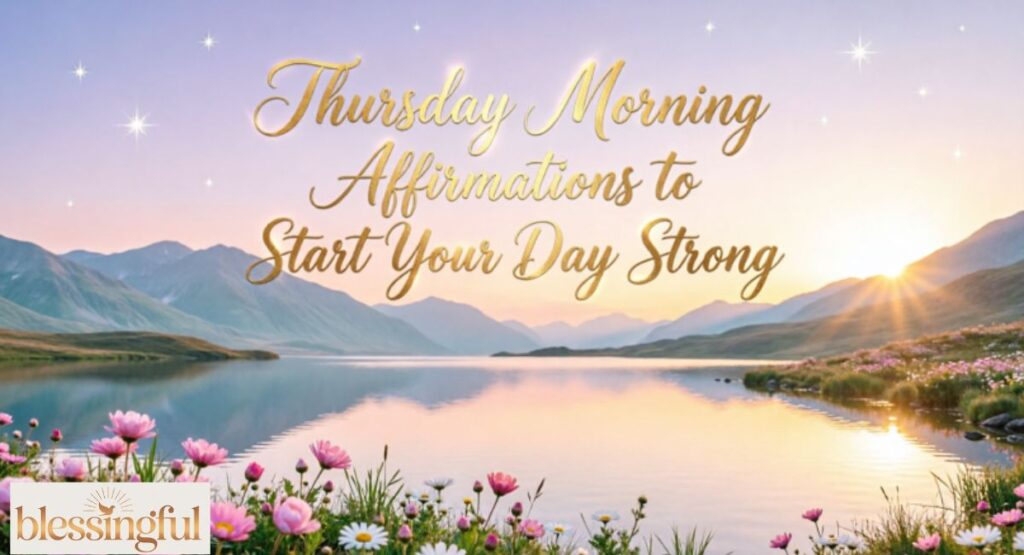 Thursday Morning Affirmations to Start Your Day Strong