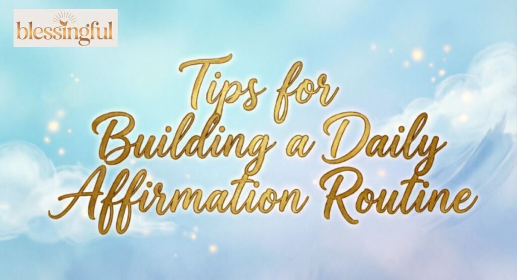 Tips for Building a Daily Affirmation Routine