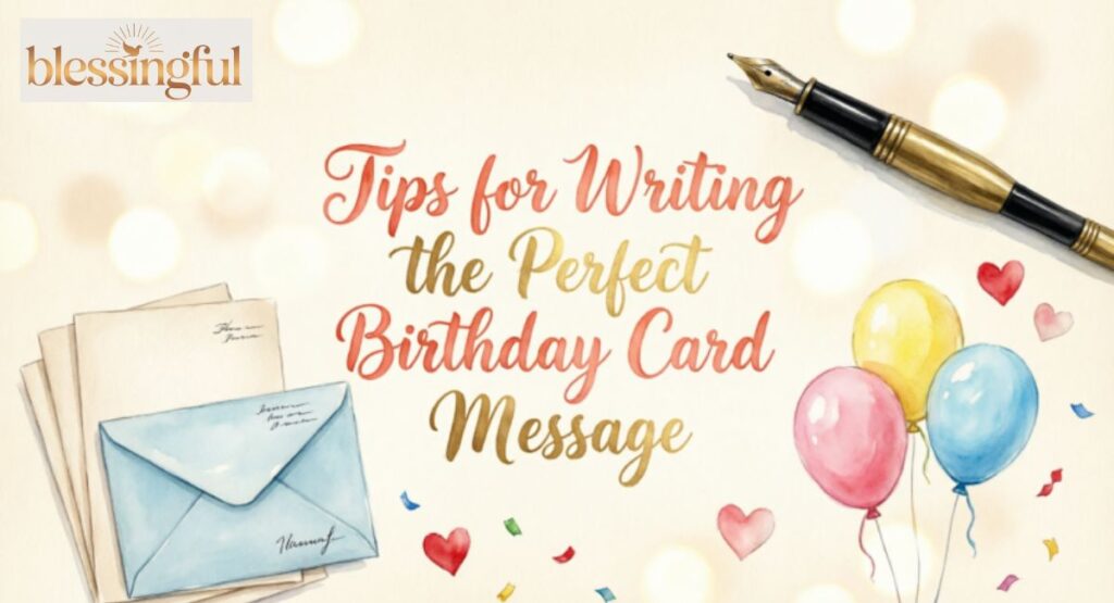 Tips for Writing the Perfect Birthday Card Message