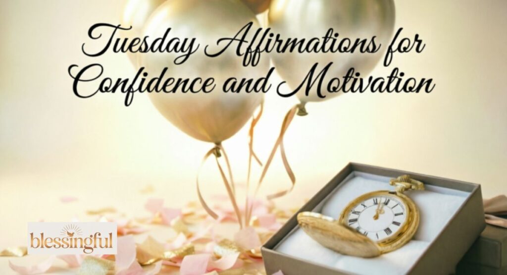 Tuesday Affirmations for Confidence and Motivation