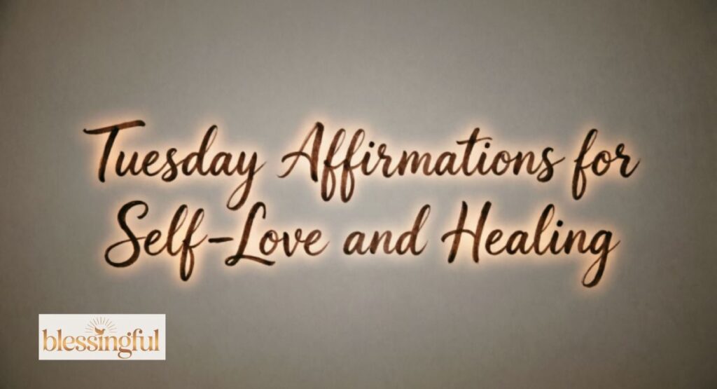 Tuesday Affirmations for Self-Love and Healing
