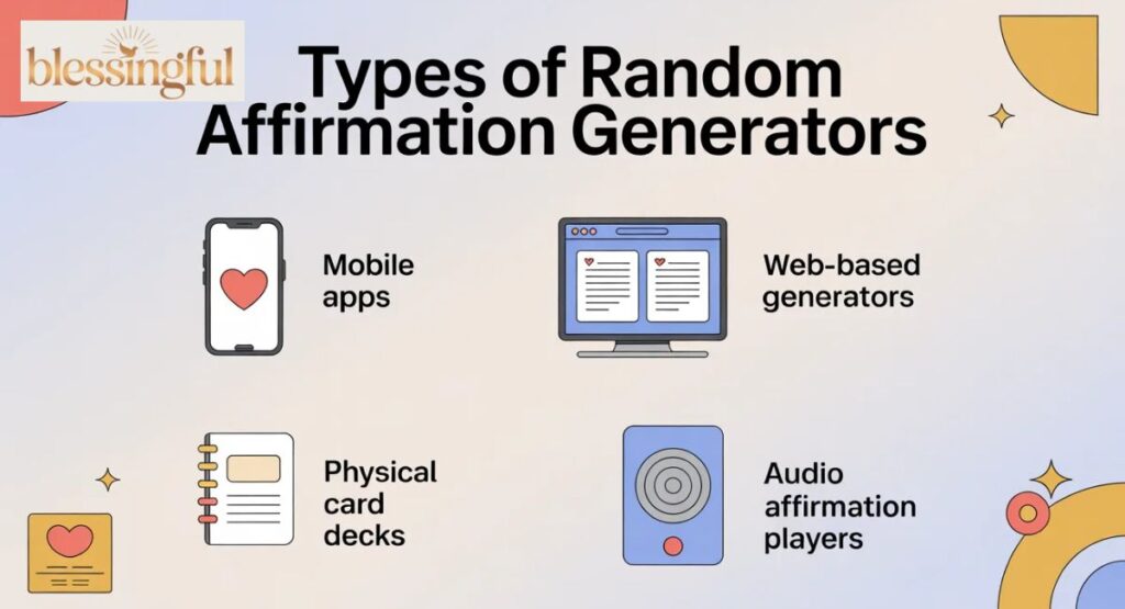 Types of Random Affirmation Generators