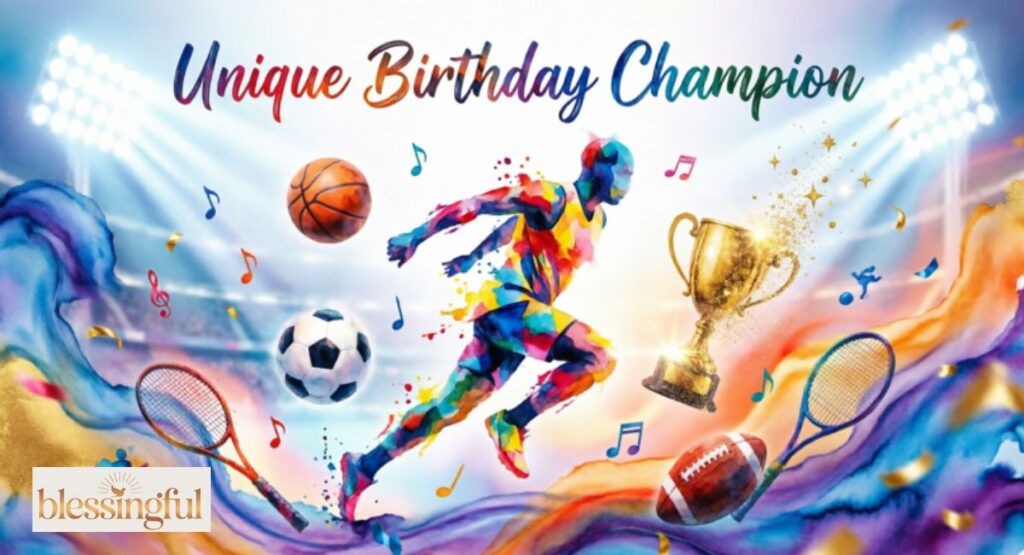 Unique and Creative Birthday Wishes for Athletes