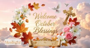 Welcome October Blessings: Inspiring Messages, Quotes, and Wishes to Start the Month with Joy