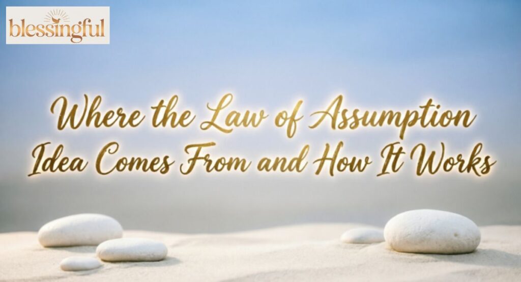 Where the Law of Assumption Idea Comes From and How It Works