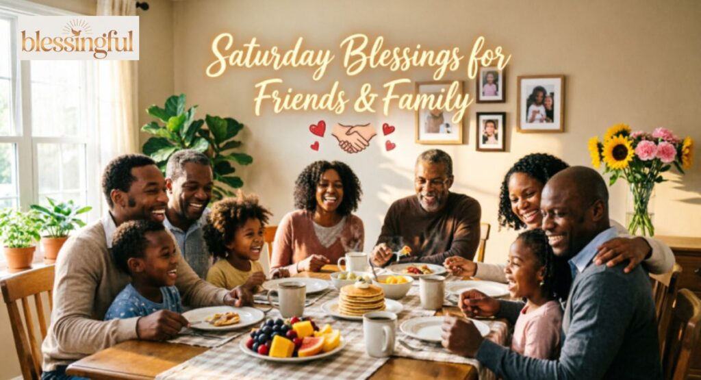 African American Saturday Blessings for Friends and Family