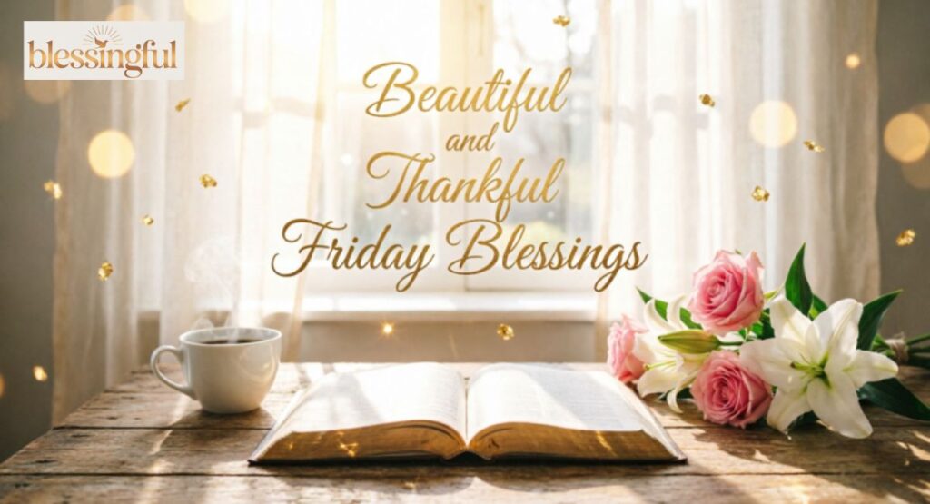 Beautiful and Thankful Friday Blessings