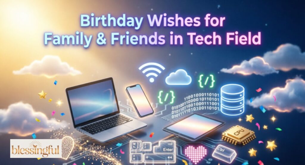 Birthday Wishes for Family & Friends in Tech Field