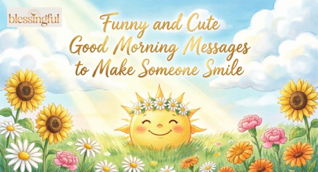 Funny and Cute Good Morning Messages to Make Someone Smile