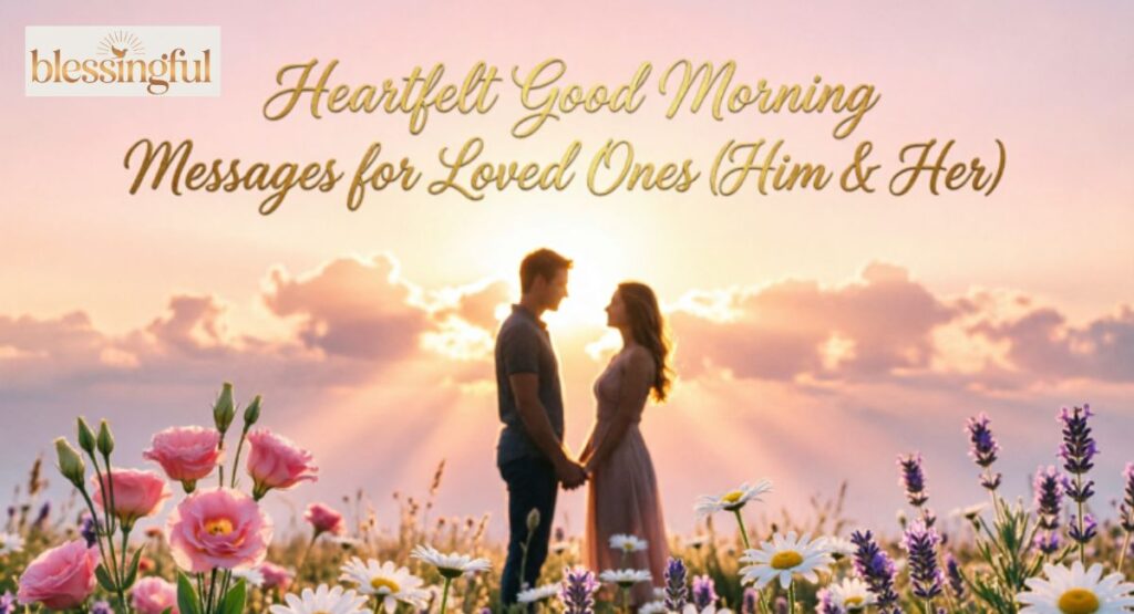Heartfelt Good Morning Messages for Loved Ones (Him & Her)