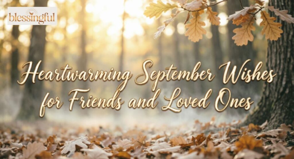 Heartwarming September Wishes for Friends and Loved Ones