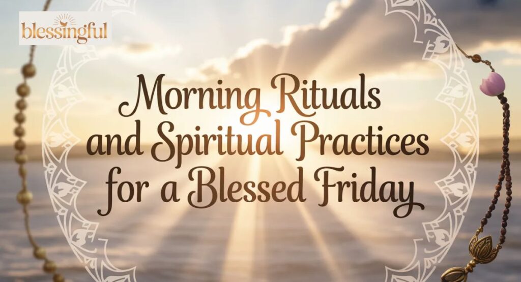 Morning Rituals and Spiritual Practices for a Blessed Friday