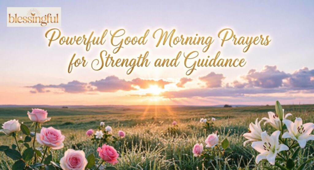 Powerful Good Morning Prayers for Strength and Guidance