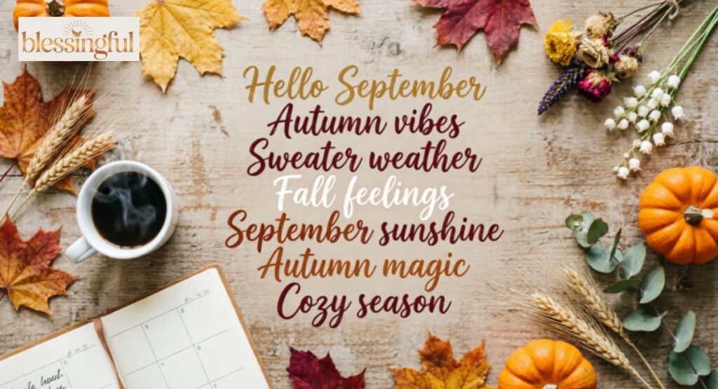 Short September Captions and Sayings for Social Media