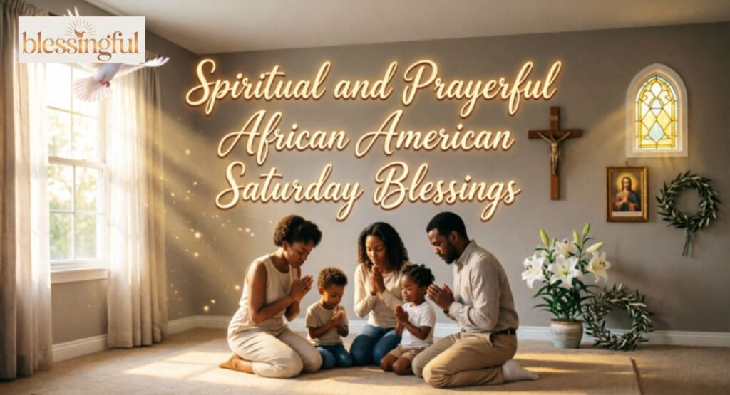 Spiritual and Prayerful African American Saturday Blessings