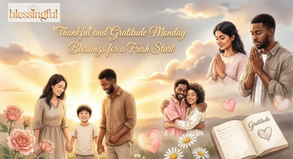 Thankful and Gratitude Monday Blessings for a Fresh Start